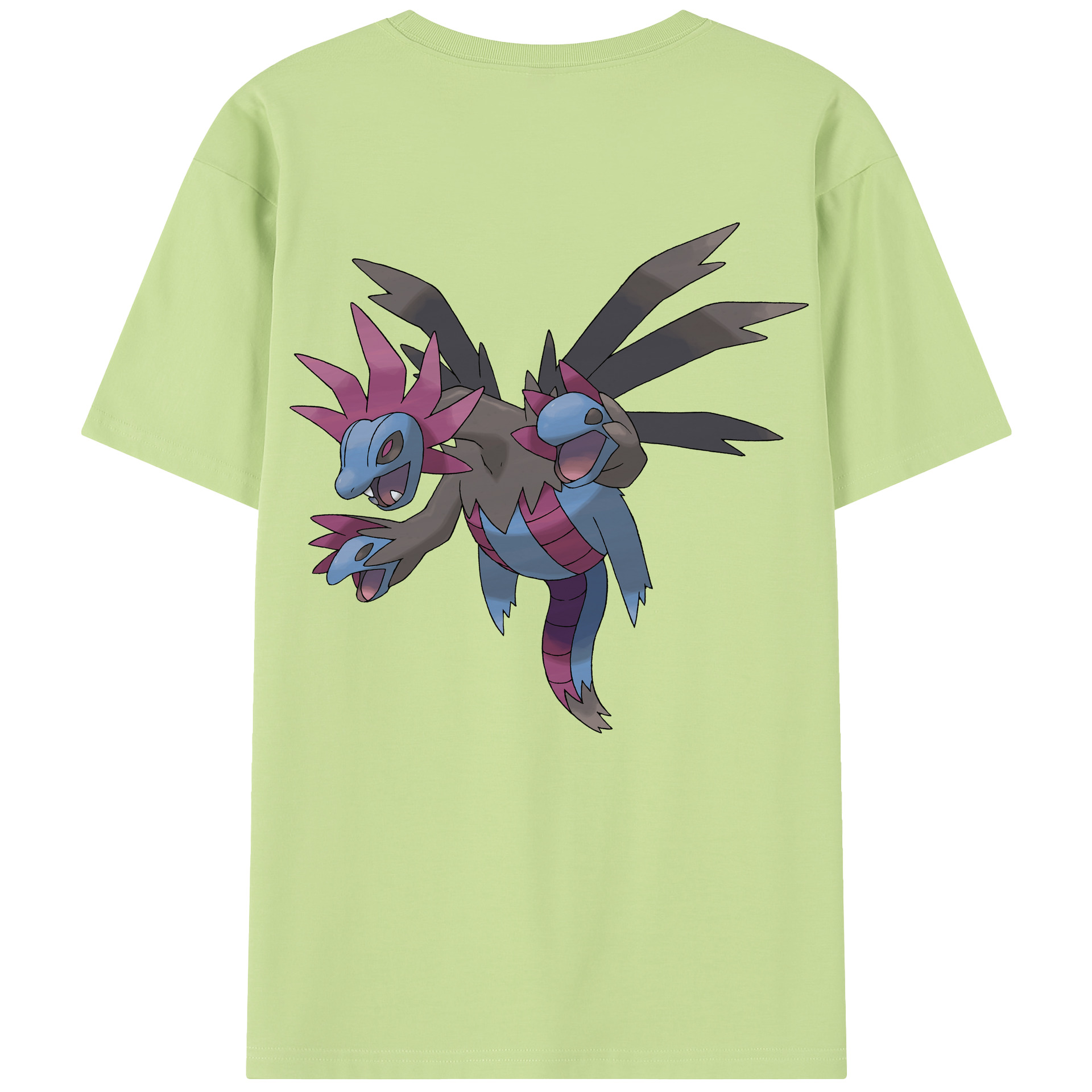 （画像用） ポケットモンスター Pokémon 綿100％半袖Tシャツ（背面プリント）